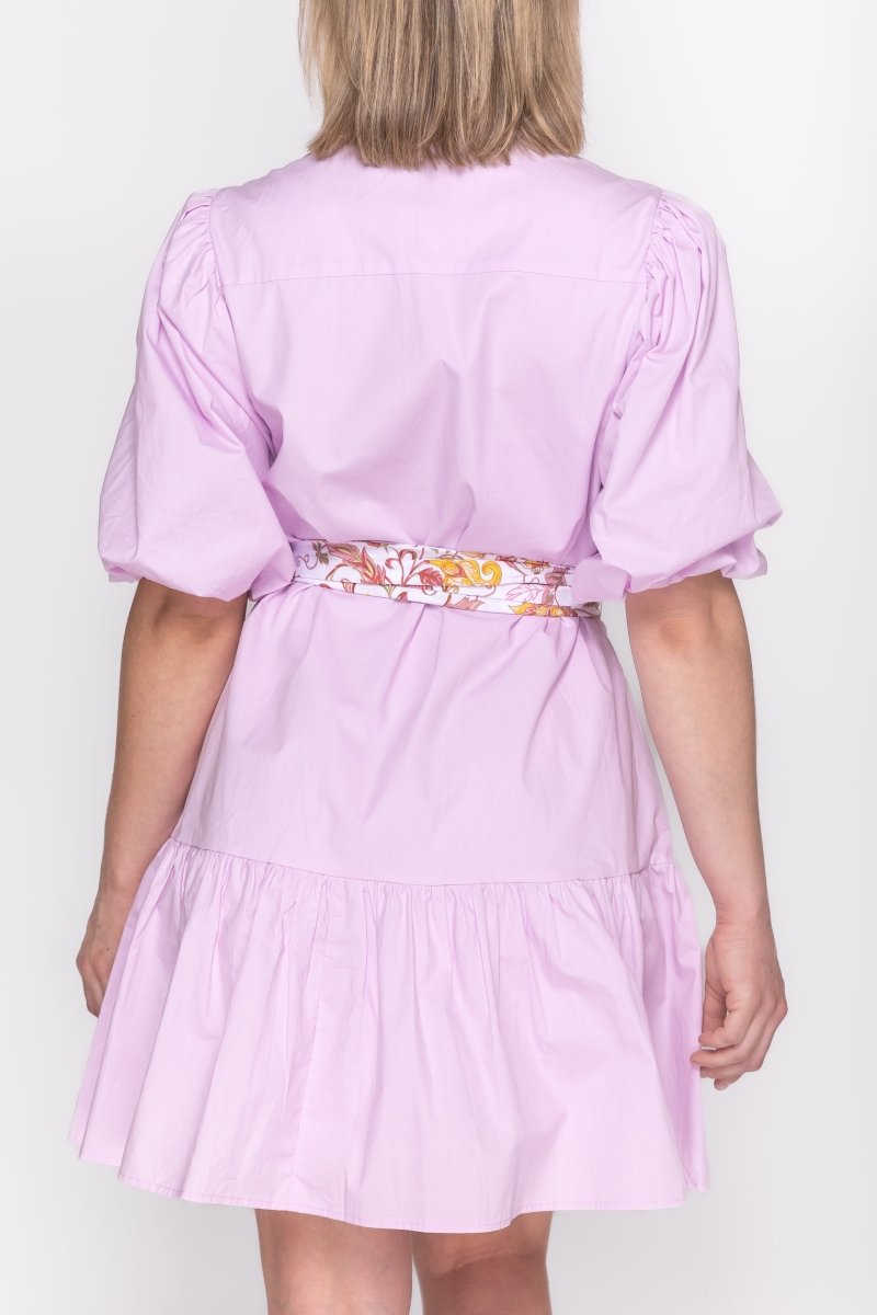 ALLIE DRESS Short Sleeve (LILAC SOLID) 36" - Dress - Yakira Bella