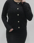 ANN CARDIGAN (BLACK) - Top - Yakira Bella