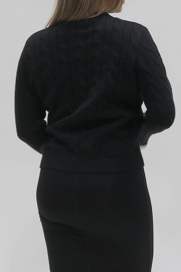 ANN CARDIGAN (BLACK) - Top - Yakira Bella