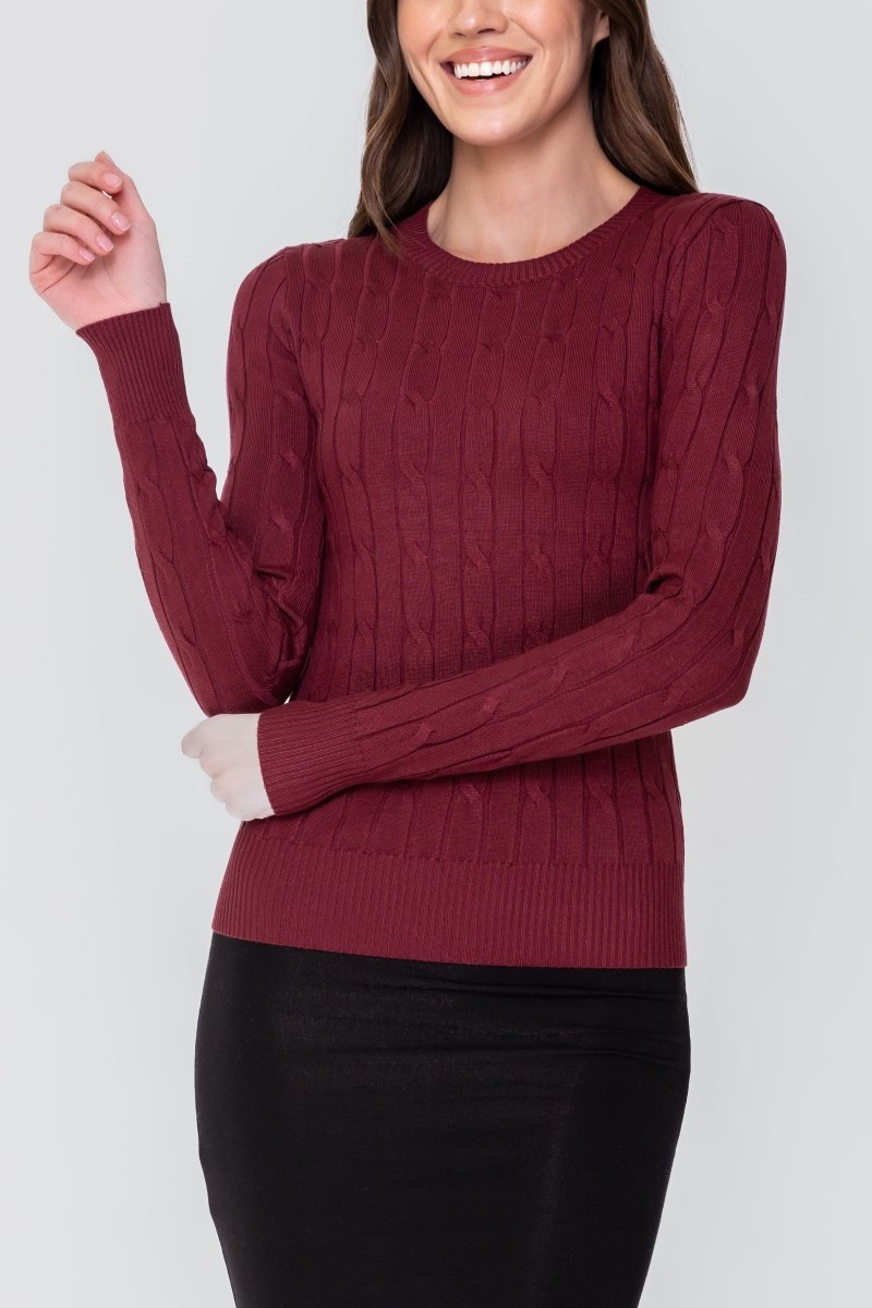 ARA TOP (BURGUNDY) - Top - Yakira Bella