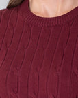 ARA TOP (BURGUNDY) - Top - Yakira Bella