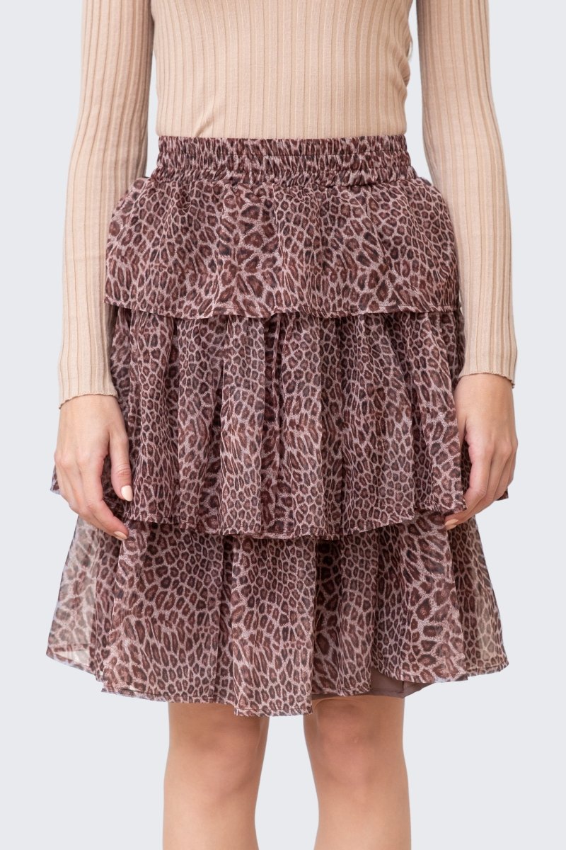 ARIA SKIRT (DARK/BROWN) - Skirt - Yakira Bella