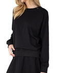 ASHLEY AIR SHIRT (BLACK) - Top - Yakira Bella