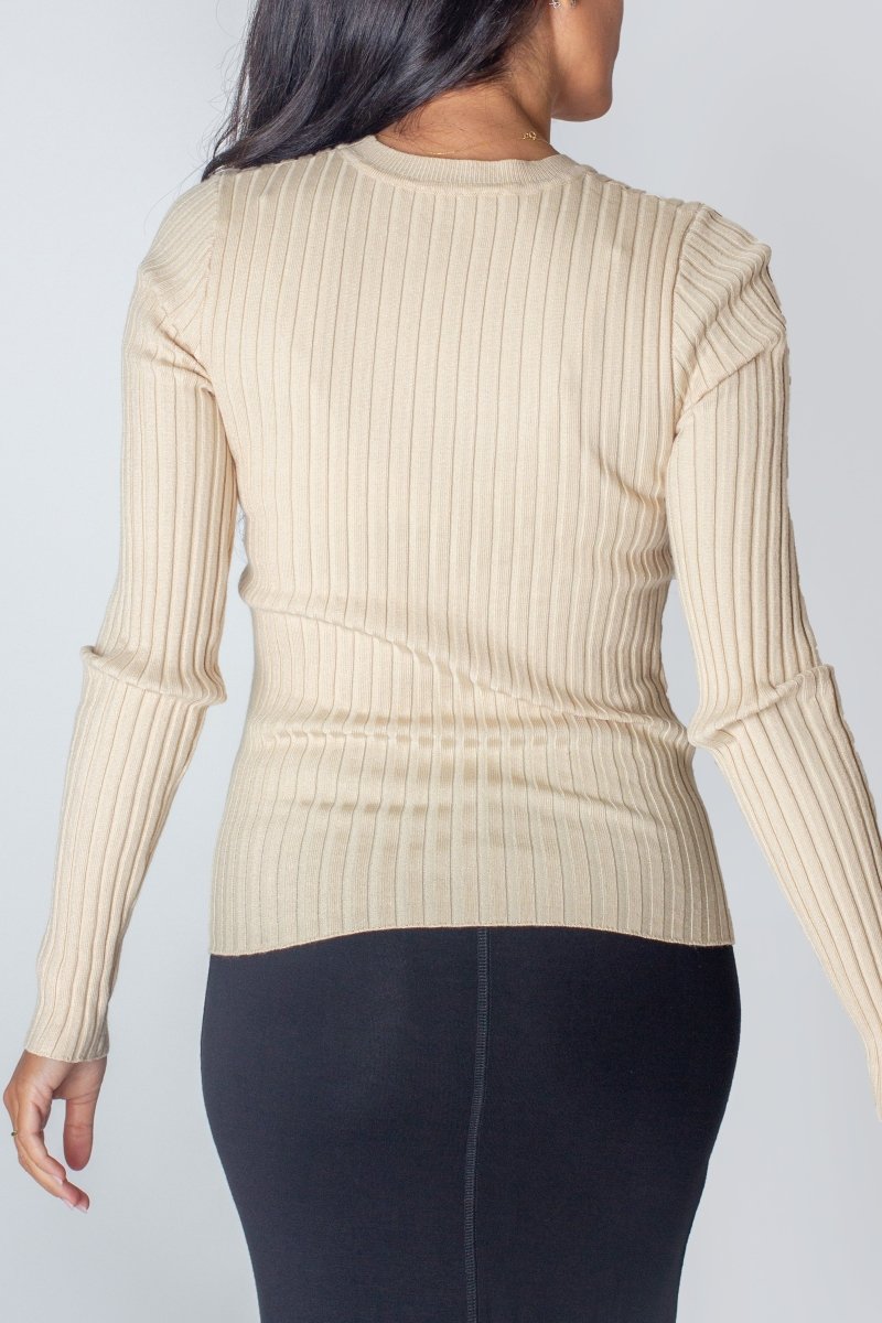 ATARA TOP (BEIGE) - Top - Yakira Bella