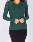 BAILEY TOP (GREEN) - Top - Yakira Bella