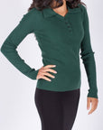 BAILEY TOP (GREEN) - Top - Yakira Bella