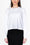 BOXY LONG SLEEVE TEE CROPPED (WHITE) - Top - Yakira Bella