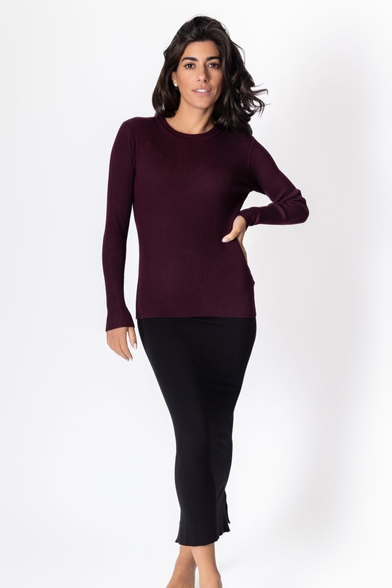 BRISA TOP (BURGUNDY) - Top - Yakira Bella