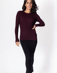 BRISA TOP (BURGUNDY) - Top - Yakira Bella