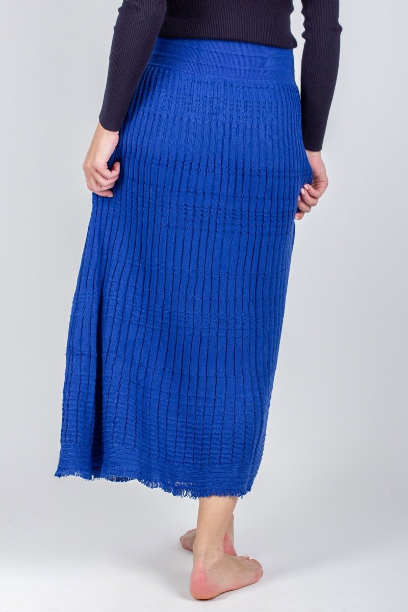 CLARA SKIRT 33" (BLUE) - Skirt - Yakira Bella