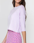 CROPPED TEE (LILAC) - Top - Yakira Bella