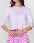 CROPPED TEE (LILAC) - Top - Yakira Bella