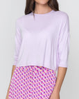 CROPPED TEE (LILAC) - Top - Yakira Bella