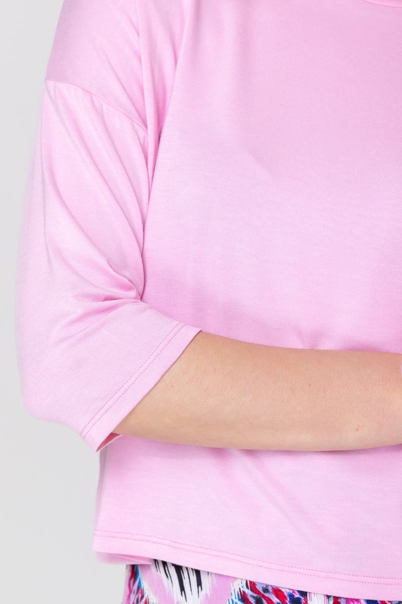 CROPPED TEE (PINK BLUSH) - Top - Yakira Bella