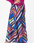 DAKOTA SKIRT (BLUE MULTI) - Skirt - Yakira Bella