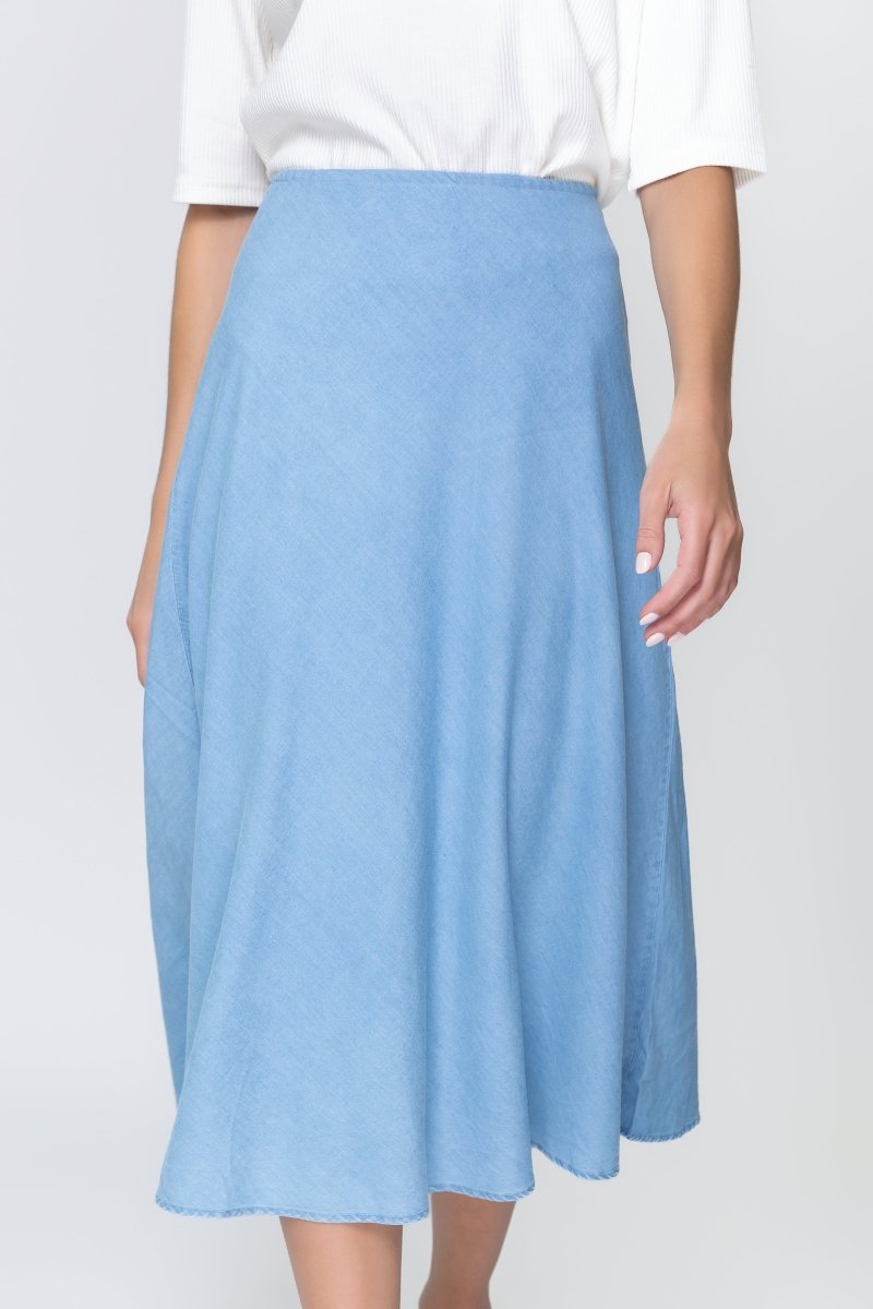 DAKOTA SKIRT (CHAMBRAY) - Skirt - Yakira Bella