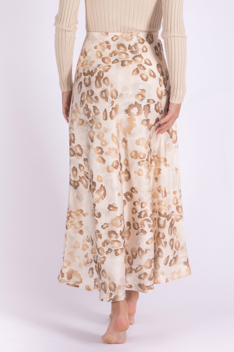 DAKOTA SKIRT (CREAM PATTERN) - Skirt - Yakira Bella