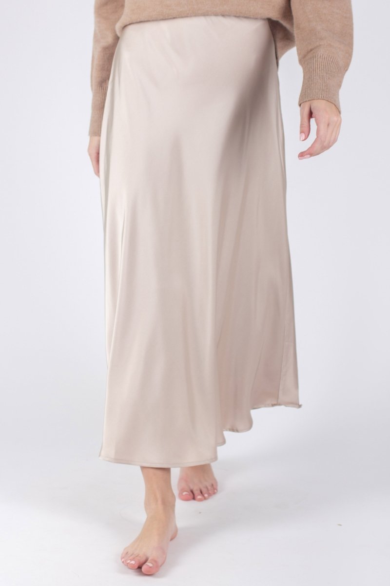 DAKOTA SKIRT (LIGHT KHAKI) - Skirt - Yakira Bella