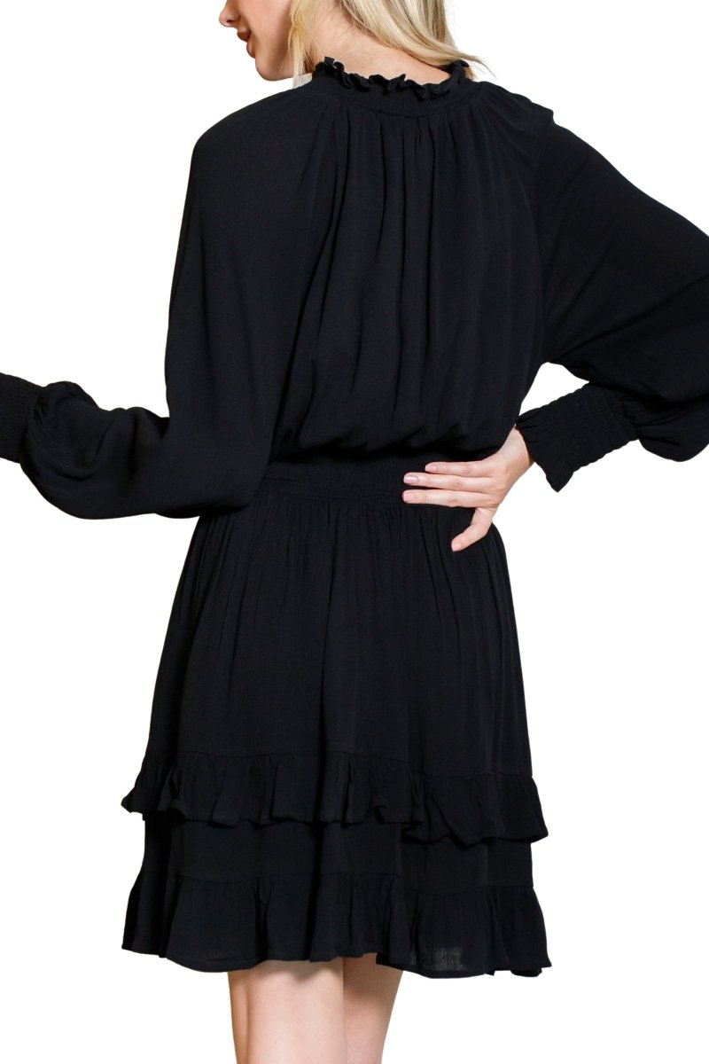 DITSY DRESS (Black) 36&quot; &amp; 40&quot; - Dress - Yakira Bella