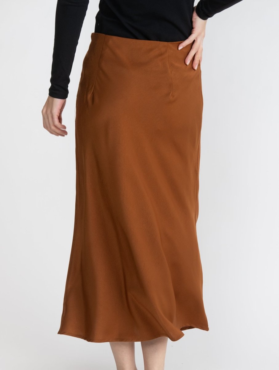 ELI SKIRT (BROWN) - Skirt - Yakira Bella