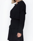 EMILY DRESS Long Sleeve (BLACK) 37" - Dress - Yakira Bella