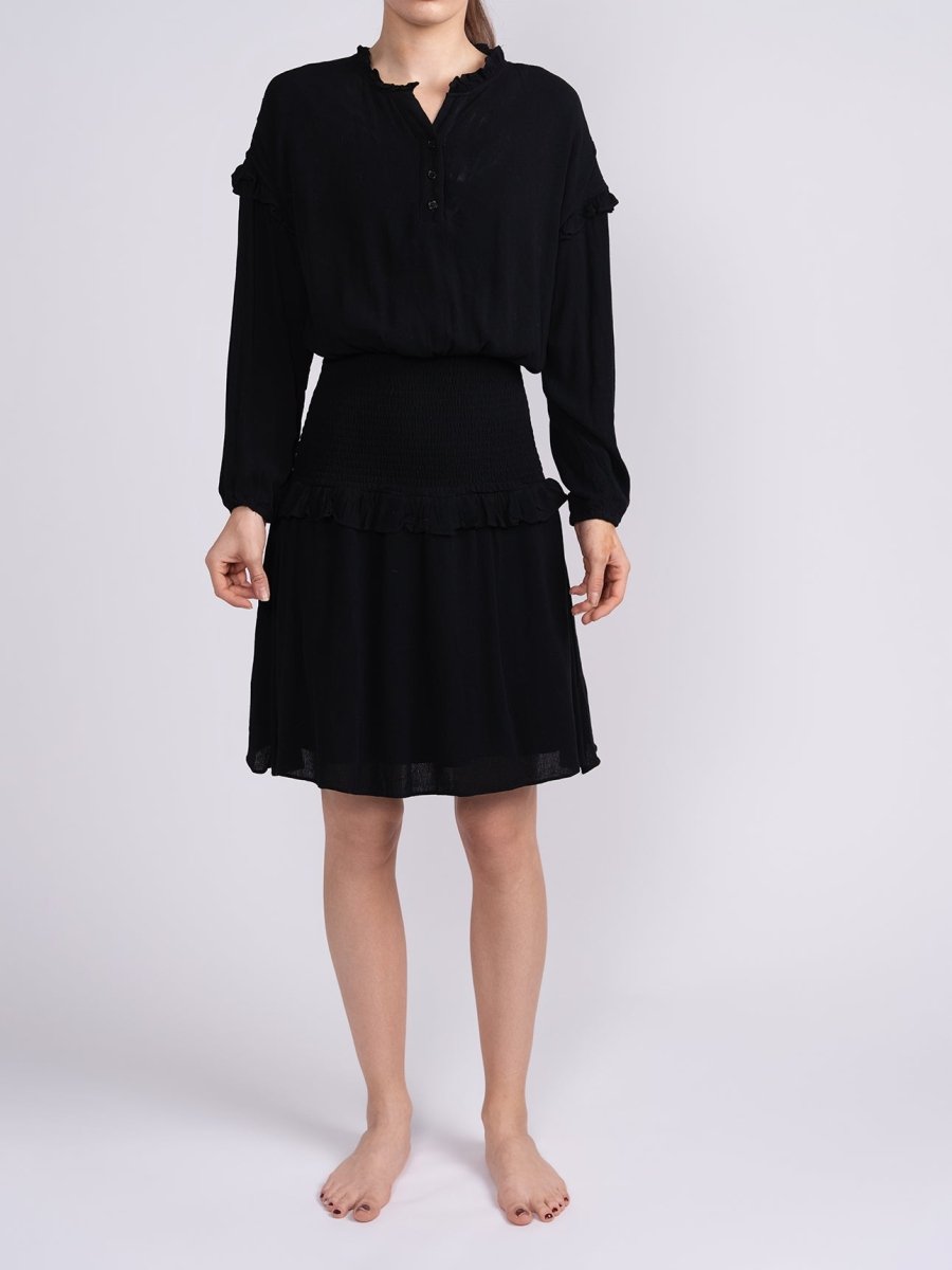 EMILY DRESS Long Sleeve (BLACK) 41" STORES - Dress - Yakira Bella