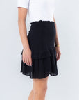 EMILY SKIRT (BLACK) 18" - Skirt - Yakira Bella