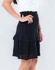 EMILY SKIRT (BLACK) 20" - Skirt - Yakira Bella