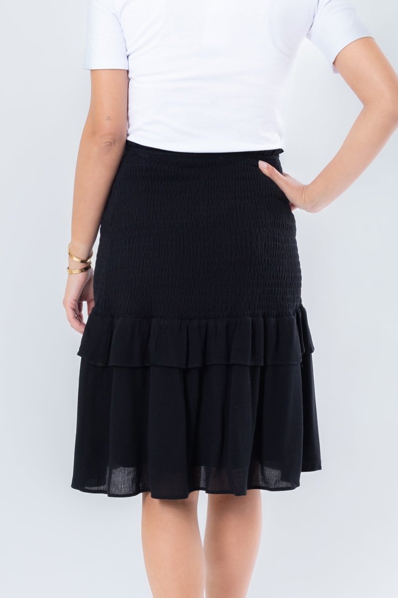 EMILY SKIRT (BLACK) 23" - Skirt - Yakira Bella