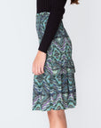 EMILY SKIRT (GREEN/MULTI) 23" - Skirt - Yakira Bella