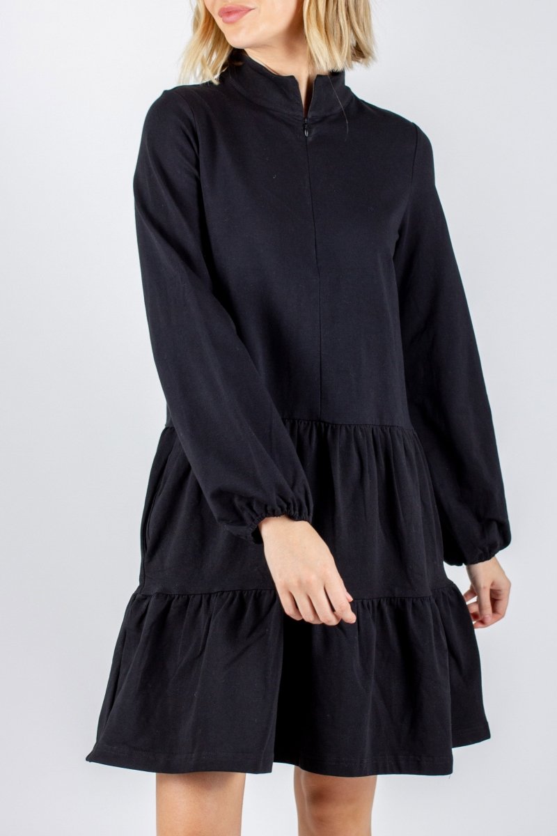 FRIDA DRESS (BLACK) - Dress - Yakira Bella