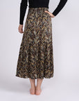 GWENYTH SKIRT (BLACK GROUND) - Skirt - Yakira Bella