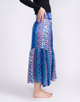 GWENYTH SKIRT (BLUE GROUND) - Skirt - Yakira Bella