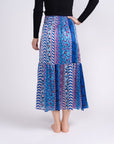 GWENYTH SKIRT (BLUE GROUND) - Skirt - Yakira Bella