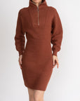 HAZEL DRESS (Brown) - Dress - Yakira Bella