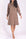 HOODIE DRESS 38" (BROWN) - Dress - Yakira Bella