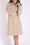 HOODIE DRESS 38" (KHAKI) - Dress - Yakira Bella