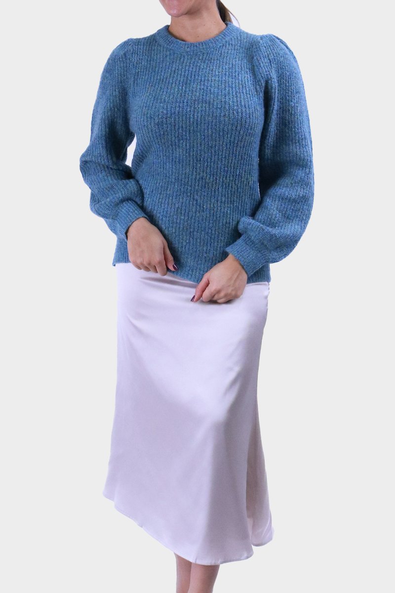 JANELLE SWEATER (BLUE) - Top - Yakira Bella