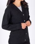 KATHERINE CARDIGAN (BLACK) - Top - Yakira Bella