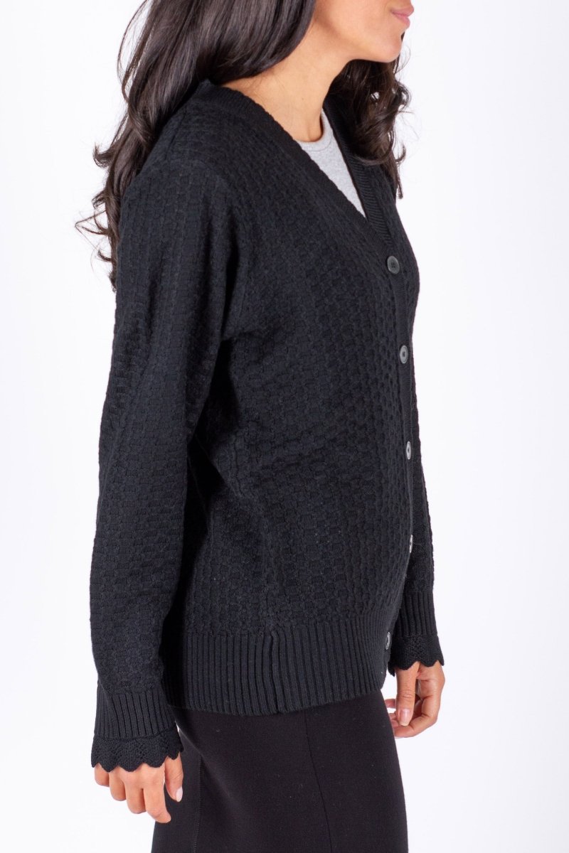 KATHERINE CARDIGAN (BLACK) - Top - Yakira Bella