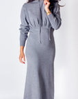 KIM DRESS (GREY) - Dress - Yakira Bella