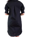 LAILA DRESS (JET BLACK) 38" - Dress - Yakira Bella