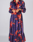 LEXI DRESS (NAVY/RED) - Dress - Yakira Bella