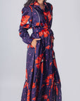 LEXI DRESS (NAVY/RED) - Dress - Yakira Bella