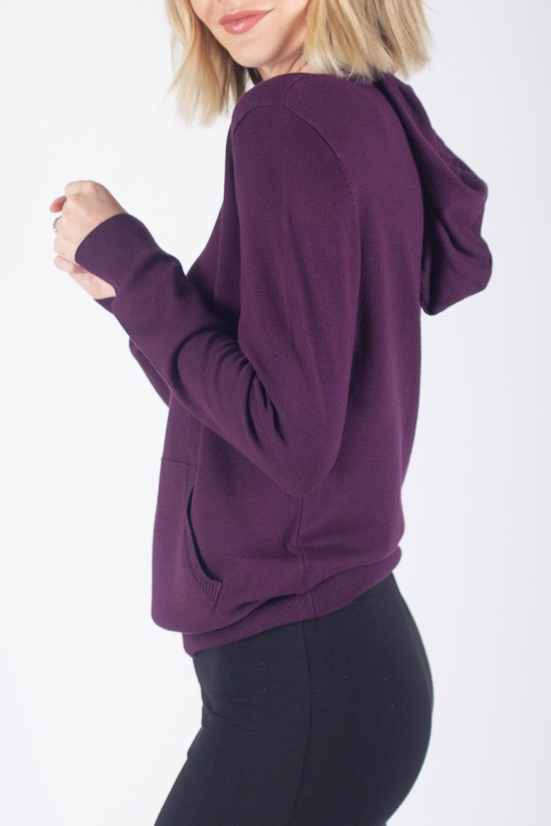 LIA SWEATER (PURPLE) - Top - Yakira Bella