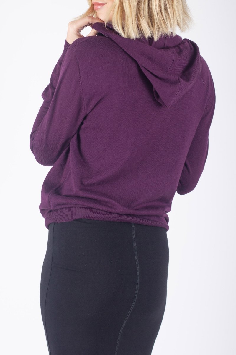 LIA SWEATER (PURPLE) - Top - Yakira Bella