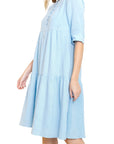 MALI DRESS (ICE/BLUE) - Dress - Yakira Bella