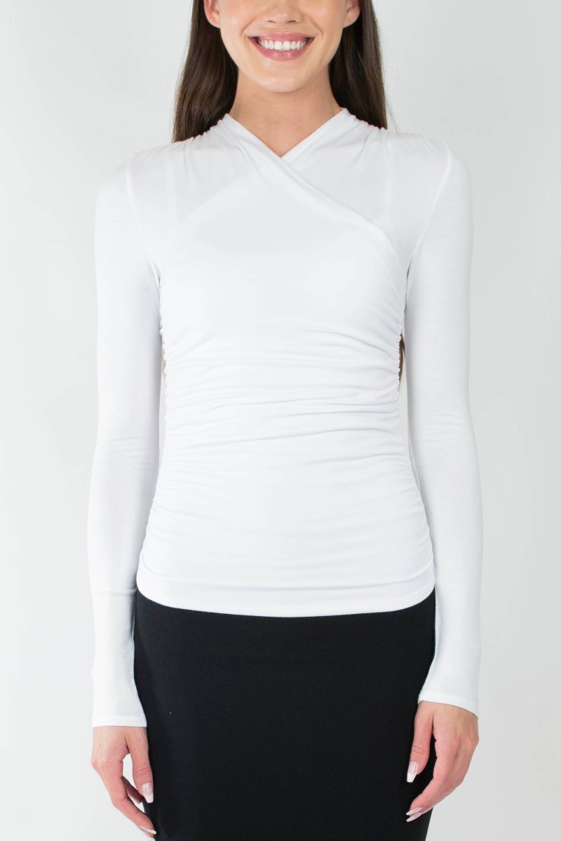 NICOLE TOP (WHITE) - Top - Yakira Bella