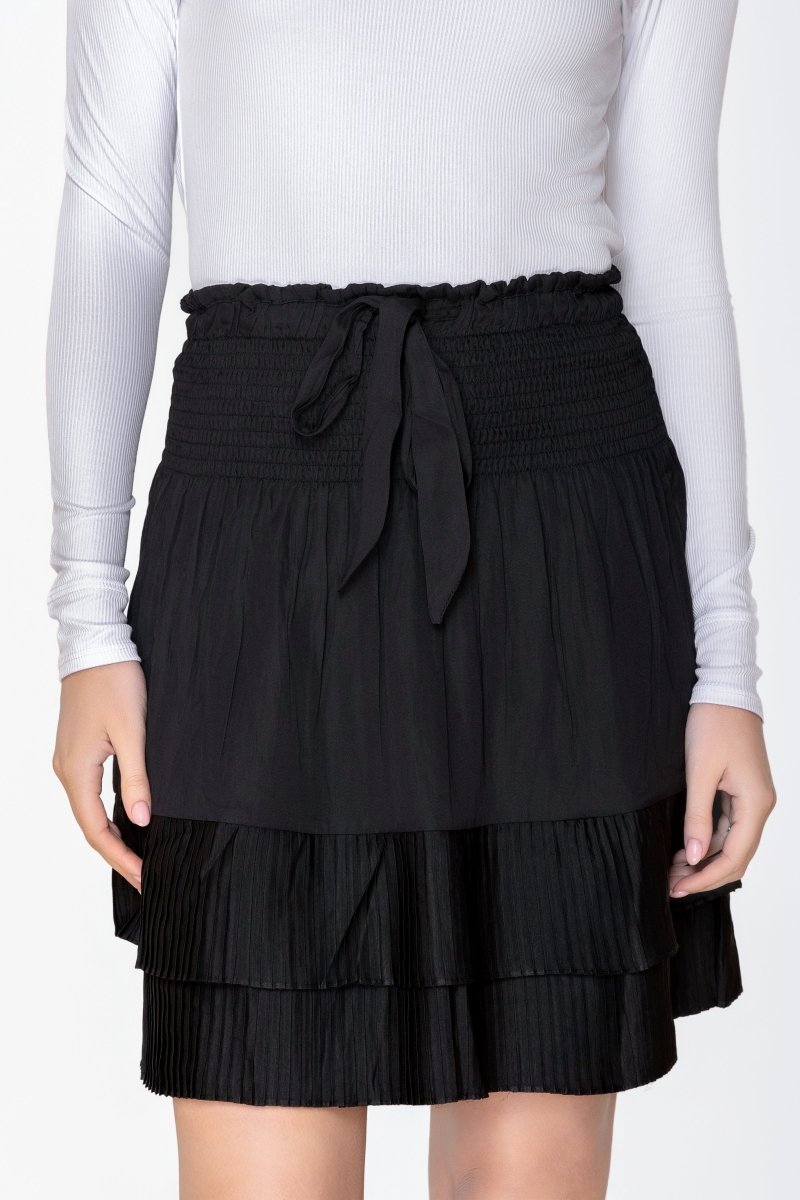 NINA SKIRT (BLACK) 20" - Skirt - Yakira Bella