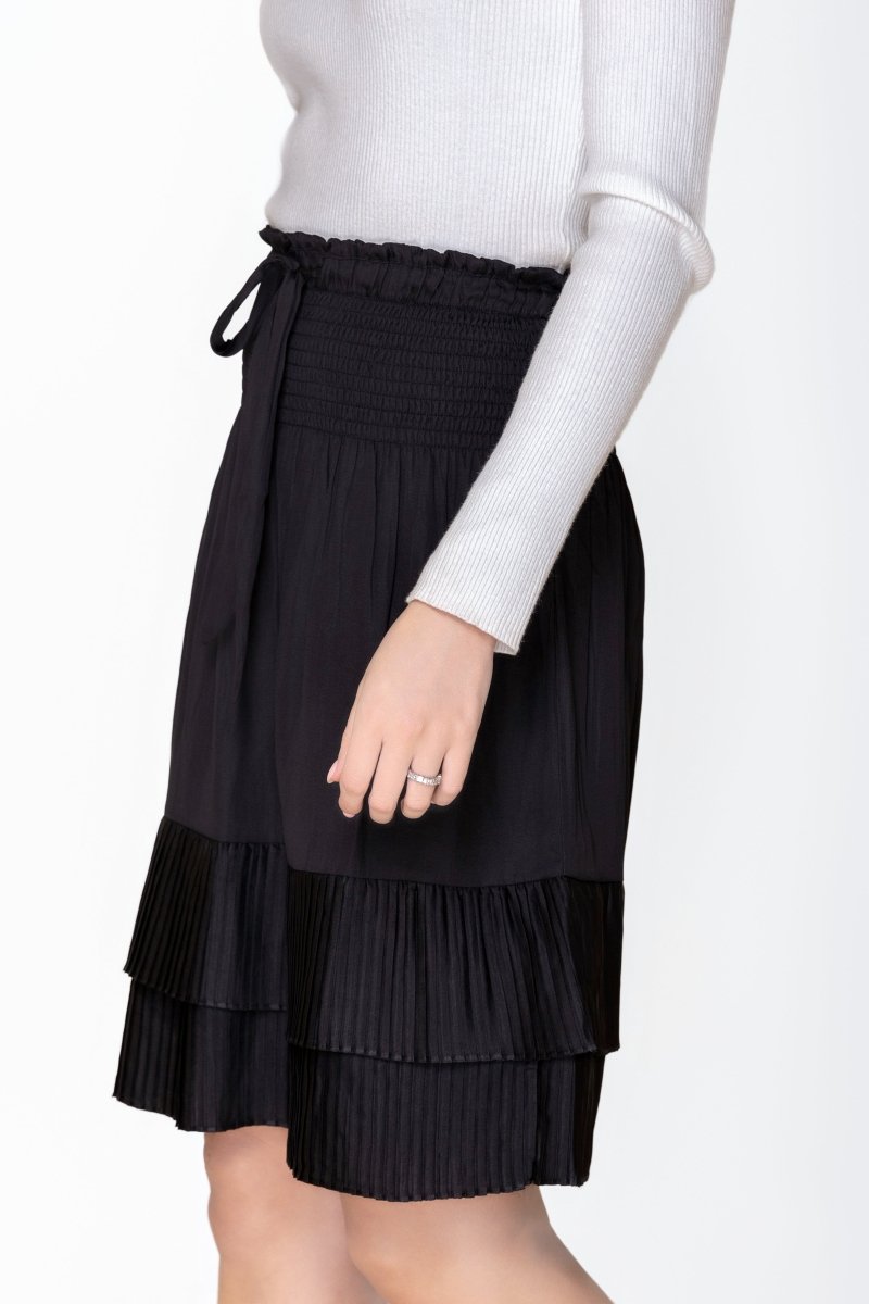 NINA SKIRT (BLACK) 23" - Skirt - Yakira Bella